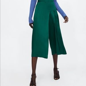 Zara Satin Sarong Culotte